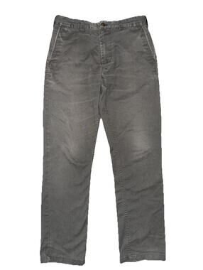 Obey Mens straight leg jeans chino pant sz 30 grey Y2k alternative grunge